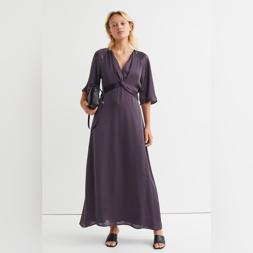 H&M Satin Lined Formal Dress